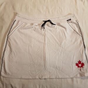 Eh! Canada Flag women's size 1X designed with modesty shorts NWT